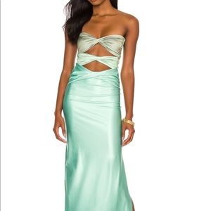 Baobab Ola Maxi Dress in Matcha Mix